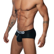 Addicted Push Up Mesh Brief Black AD805