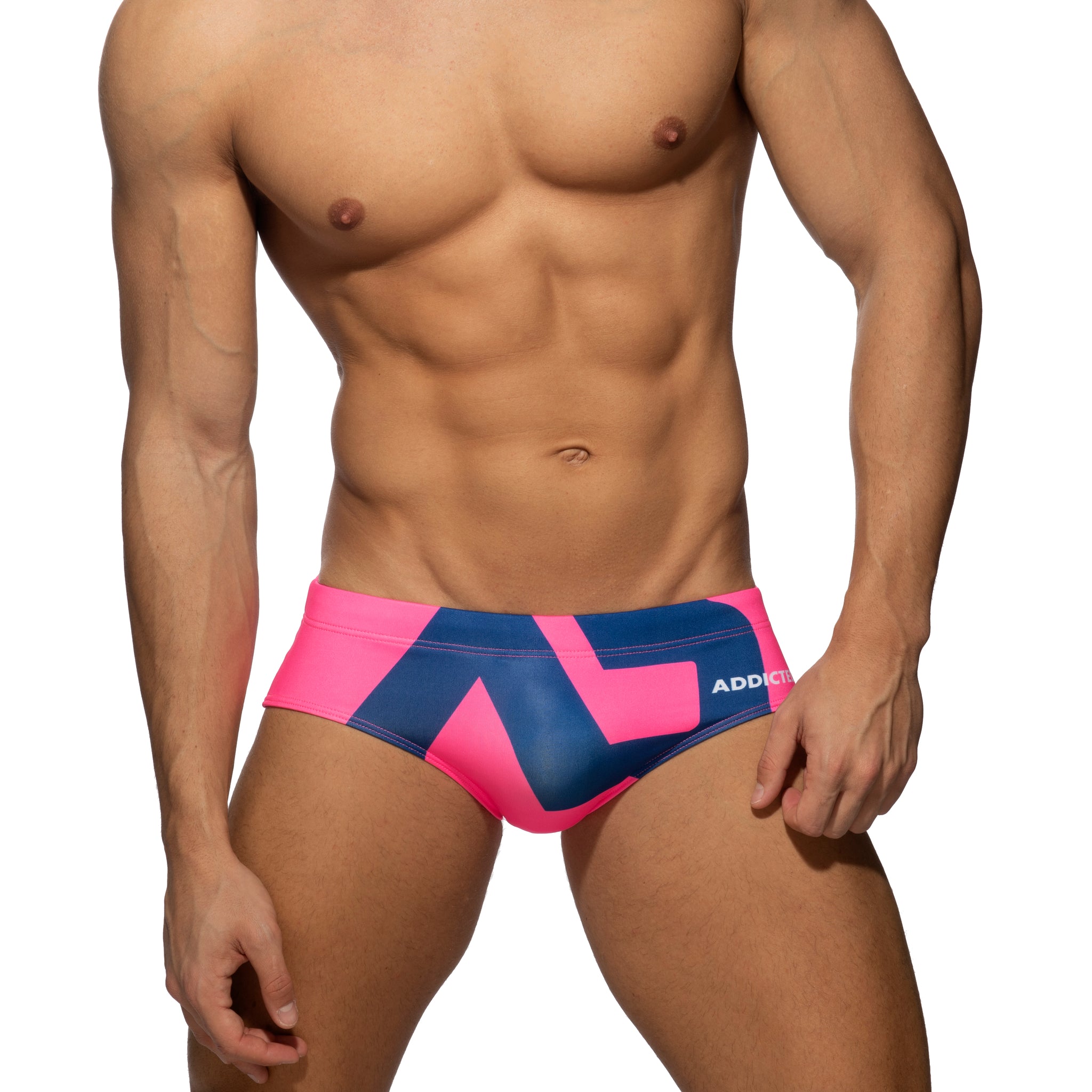 Addicted Extra-Large Logo Brief Fuchsia ADS045