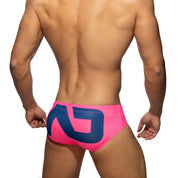 Addicted Extra-Large Logo Brief Fuchsia ADS045