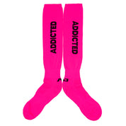 Addicted Addicted Neon Socks Neon Pink AD1155