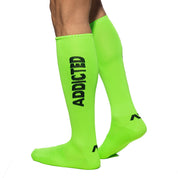 Addicted Addicted Neon Socks Neon Green AD1155