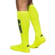 Addicted Addicted Neon Socks Neon Yellow AD1155