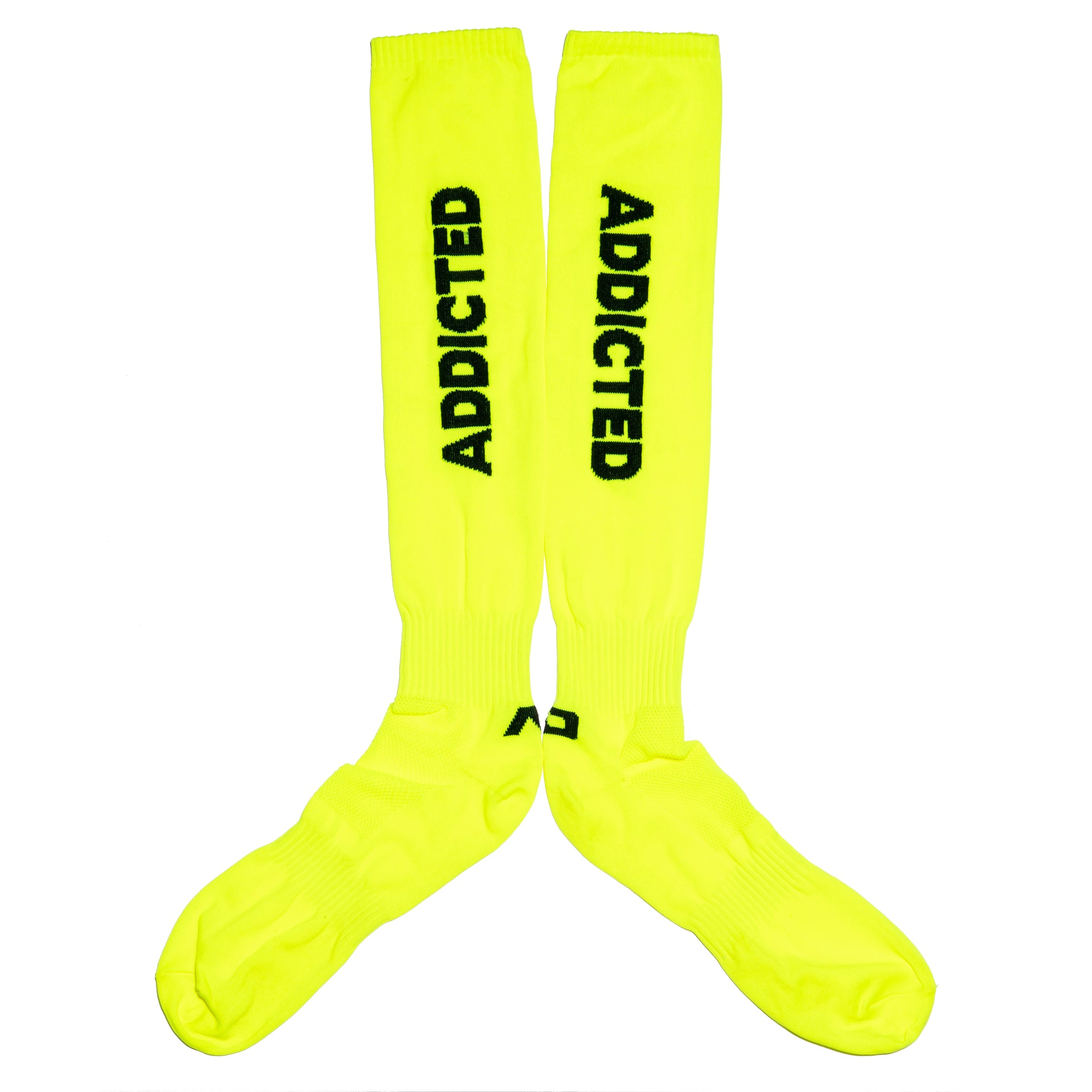 Addicted Addicted Neon Socks Neon Yellow AD1155