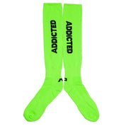 Addicted Addicted Neon Socks Neon Green AD1155