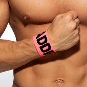 Addicted Addicted Neon Wristband Neon Pink AD1129