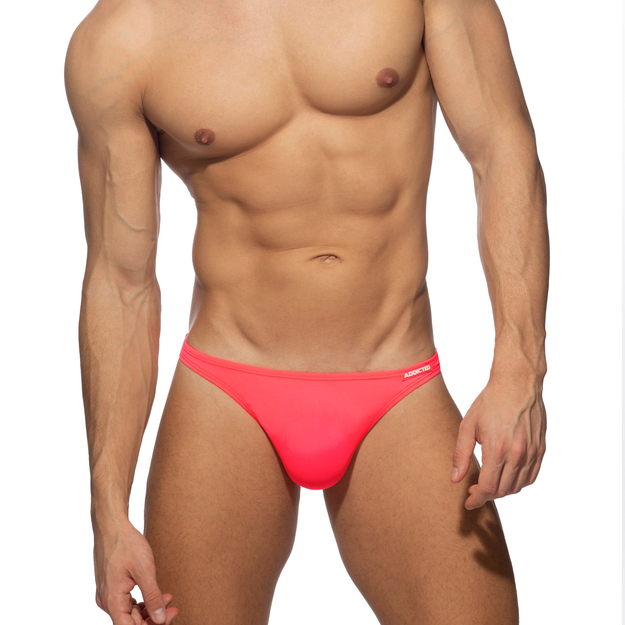 Addicted Swimwear G-String Neon Pink ADS316