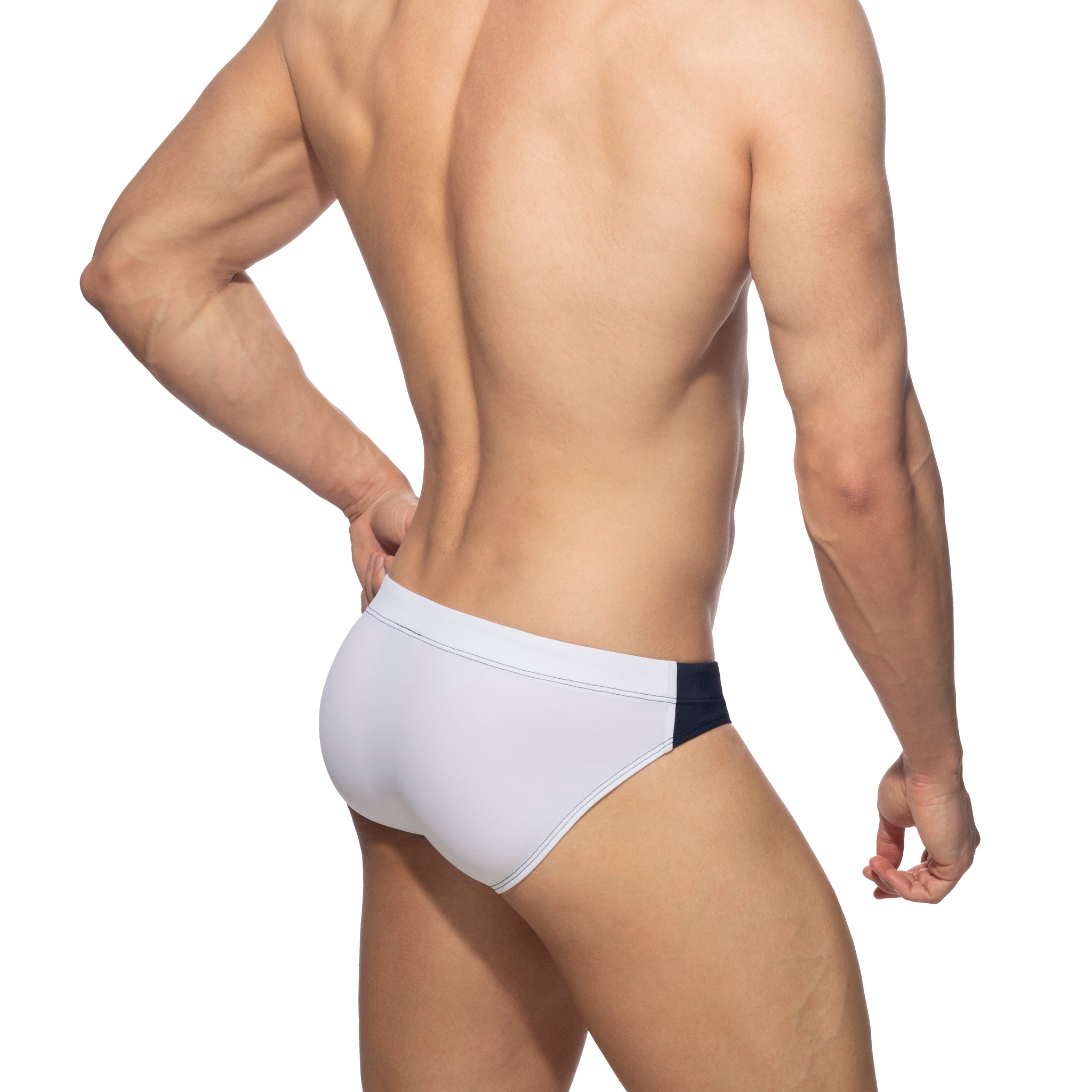 Addicted Bicolor Swim Brief Navy ADS315