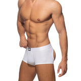 AD Fetish Bottomless Boxer White ADF93