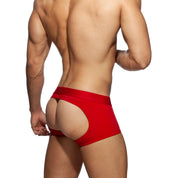 AD Fetish Bottomless Boxer Red ADF93