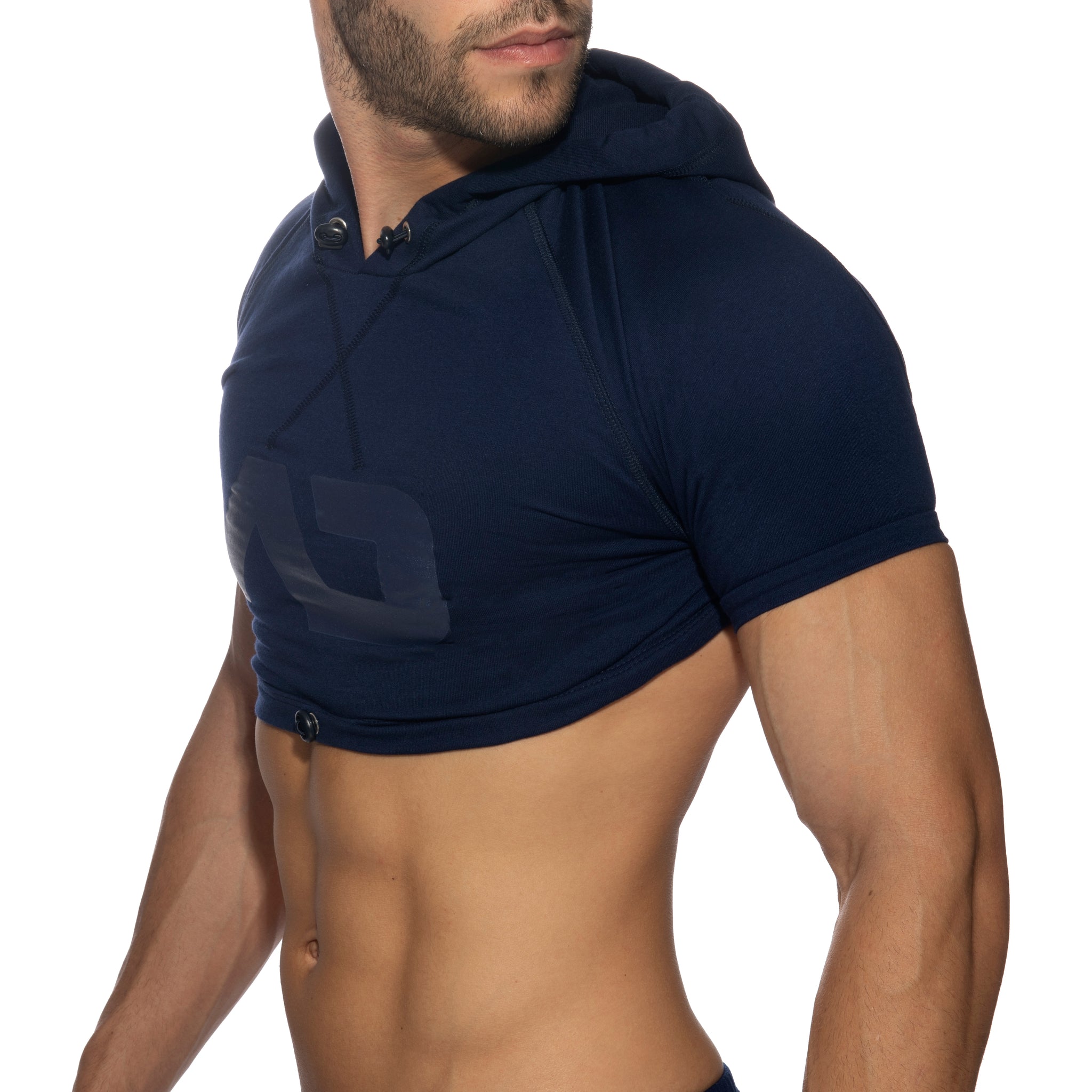 Addicted Crop Hoody Navy AD1000