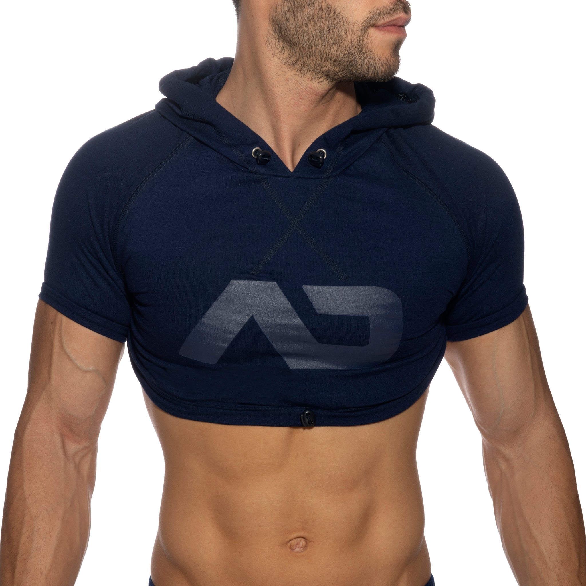 Addicted Crop Hoody Navy AD1000