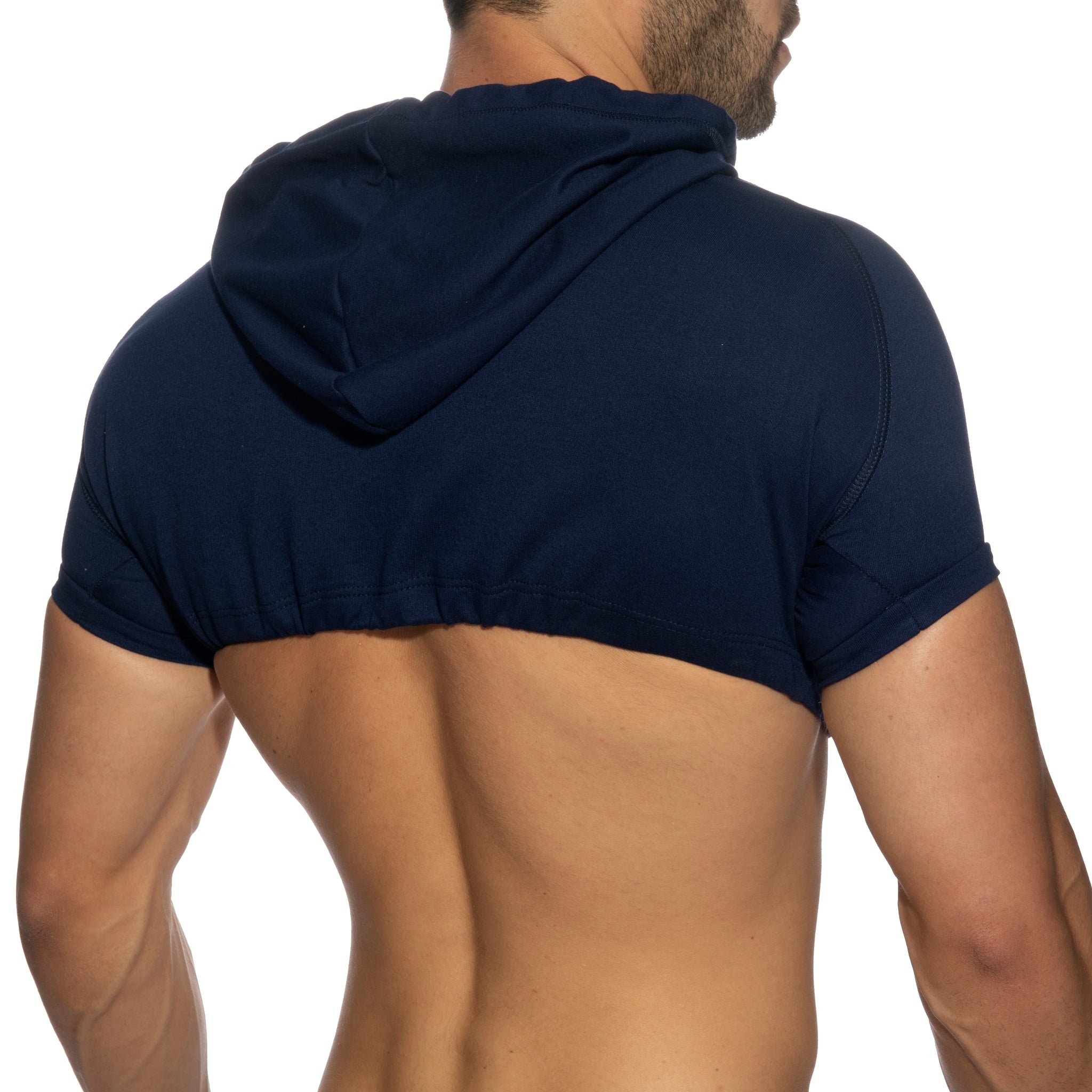 Addicted Crop Hoody Navy AD1000