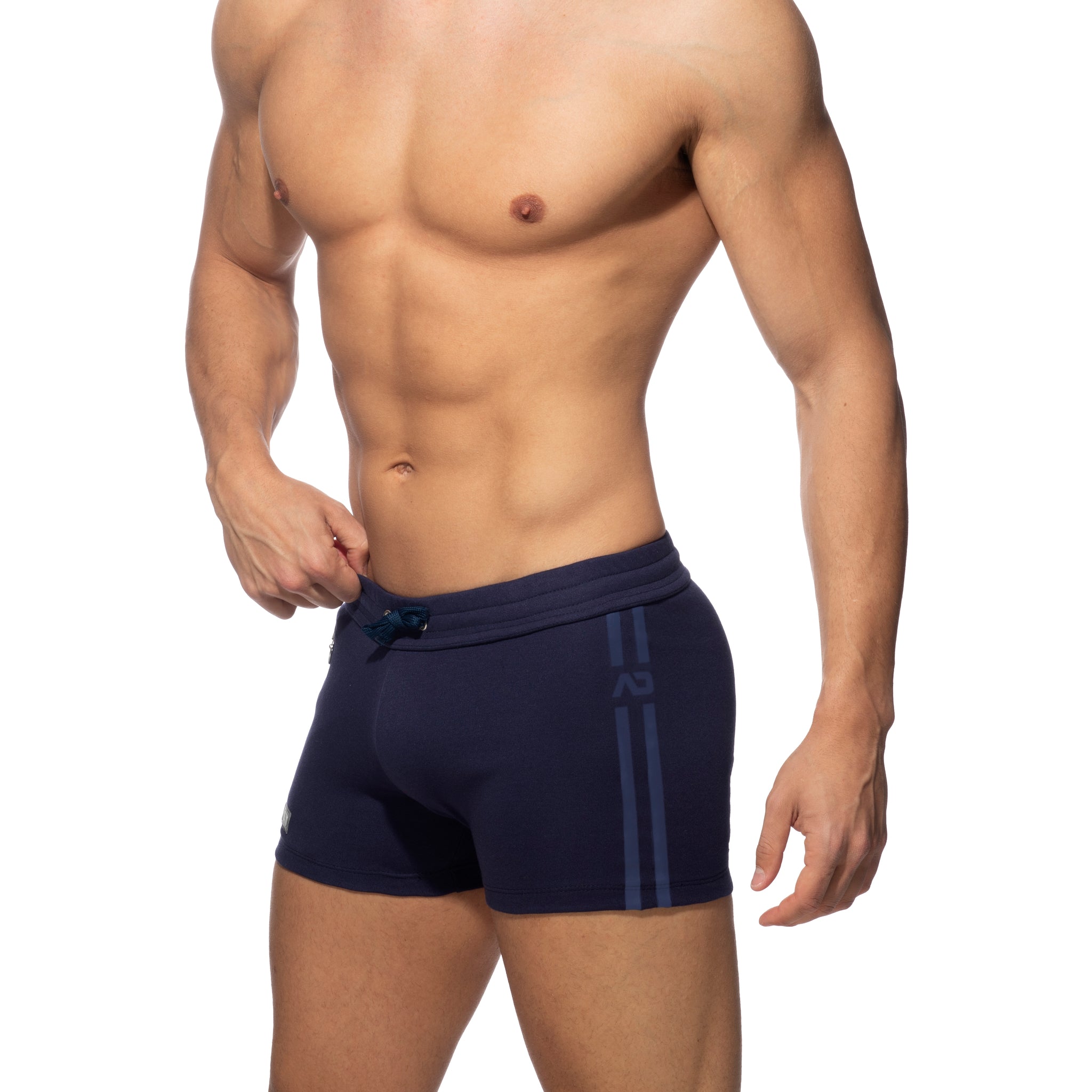 Addicted Zip Pocket Sports Short Navy AD1002