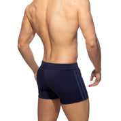 Addicted Zip Pocket Sports Short Navy AD1002