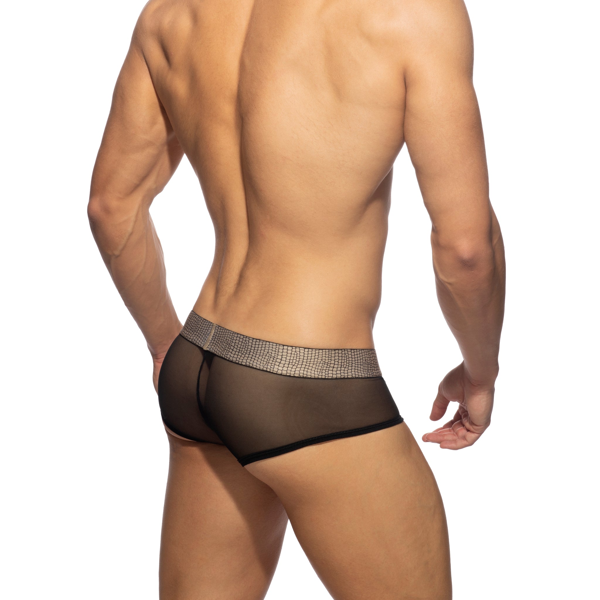 Addicted Snake Net Trunk Black AD1016