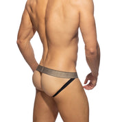 Addicted Snake Net Jock Black AD1019