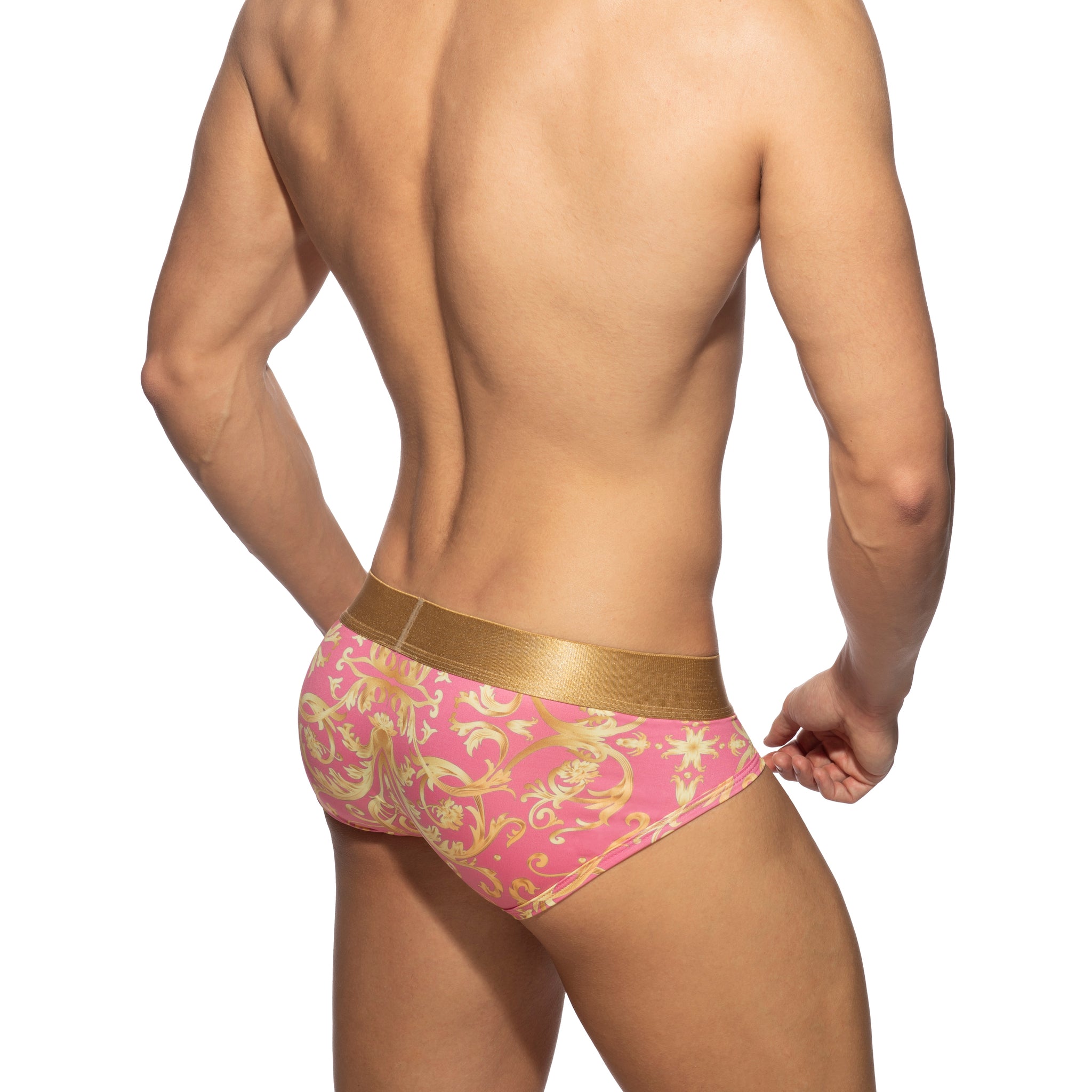 Addicted Versailles Golden Brief Pink AD1044