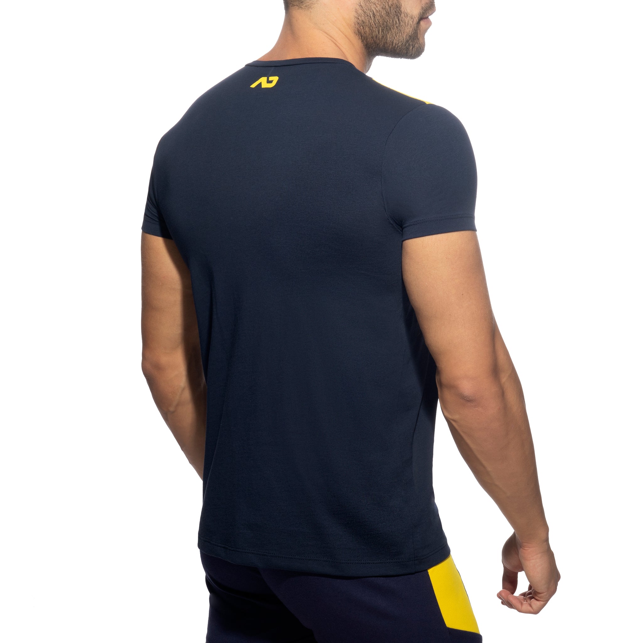 Addicted AD Cotton T-Shirt Navy AD1059