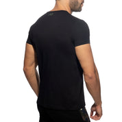Addicted AD Cotton T-Shirt Black AD1059