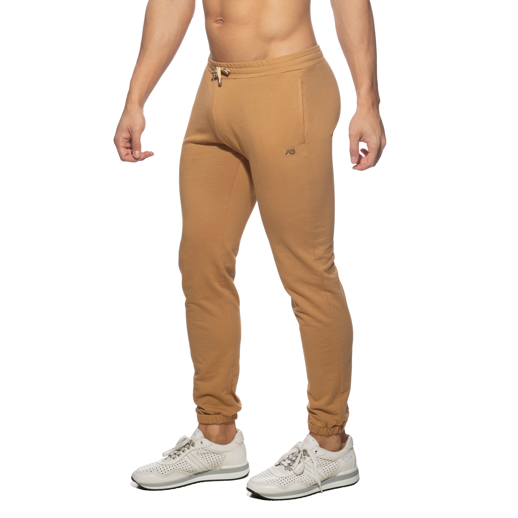 Addicted AD Plain Homewear Pants Mustard AD1061