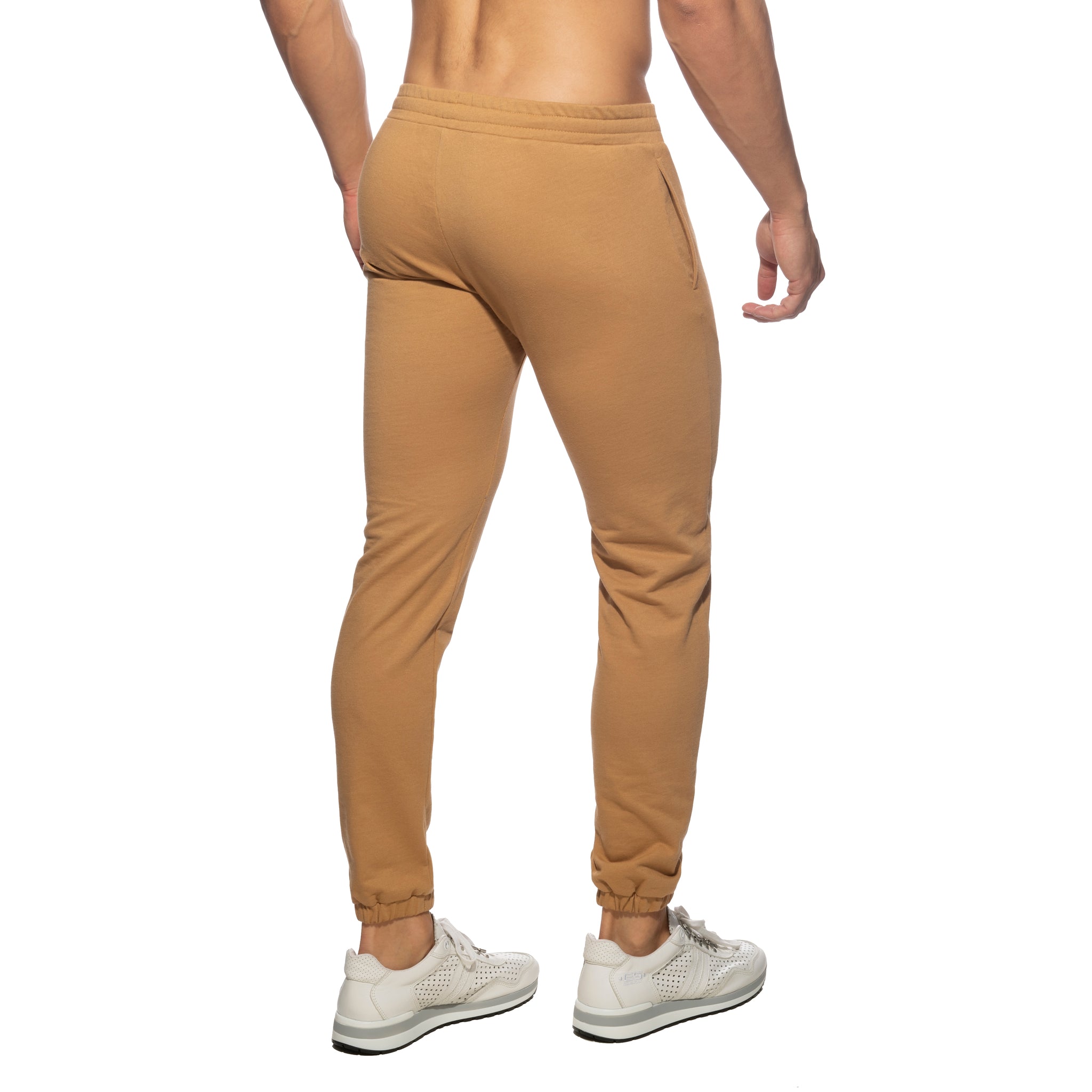 Addicted AD Plain Homewear Pants Mustard AD1061