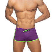 Addicted Sexy AD Shorts Violet AD1064