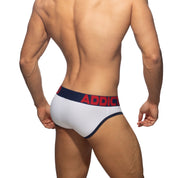 Addicted Open Fly Cotton Brief Navy AD1202