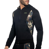 Addicted AD Cotton Sports Jacket Black AD1065