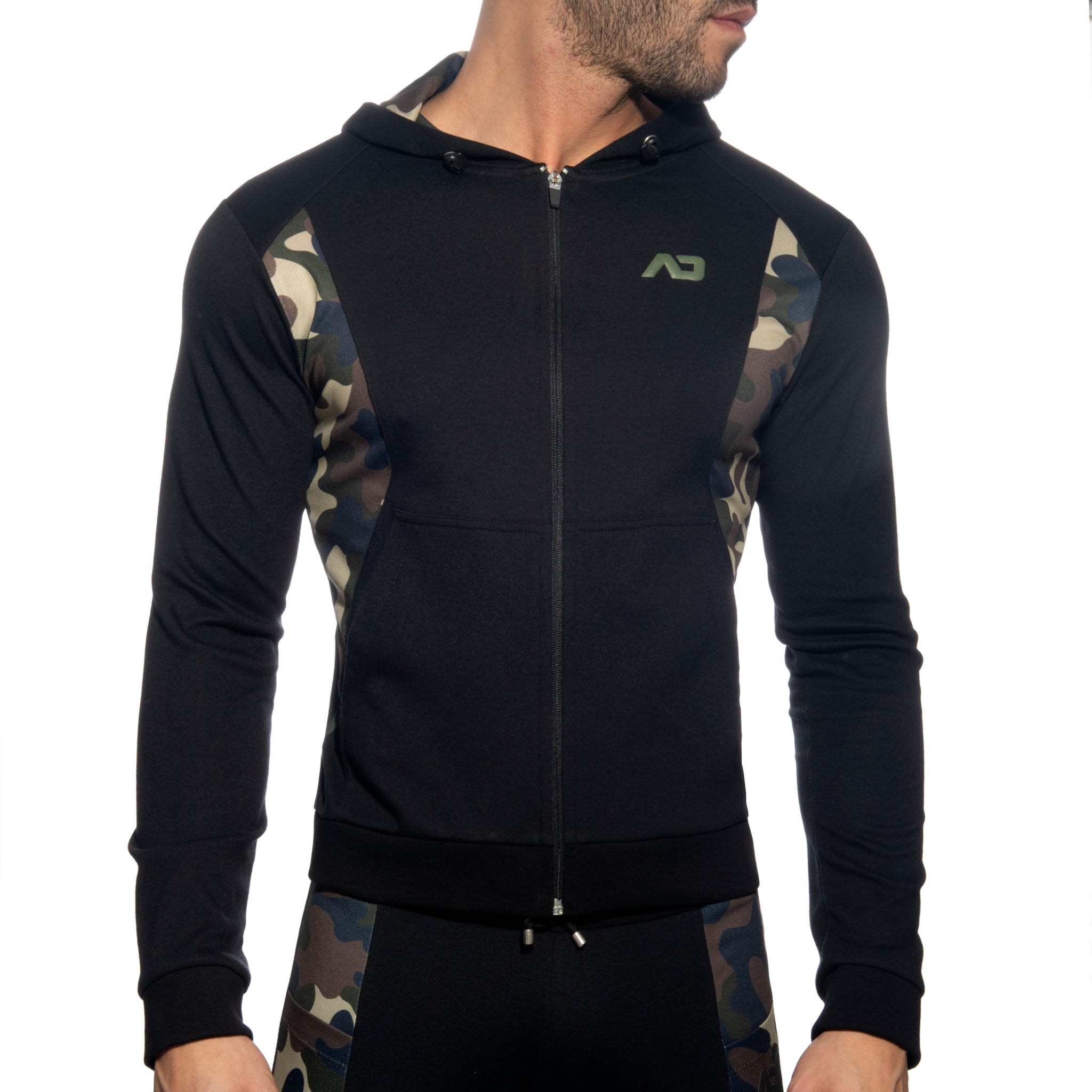 Addicted AD Cotton Sports Jacket Black AD1065