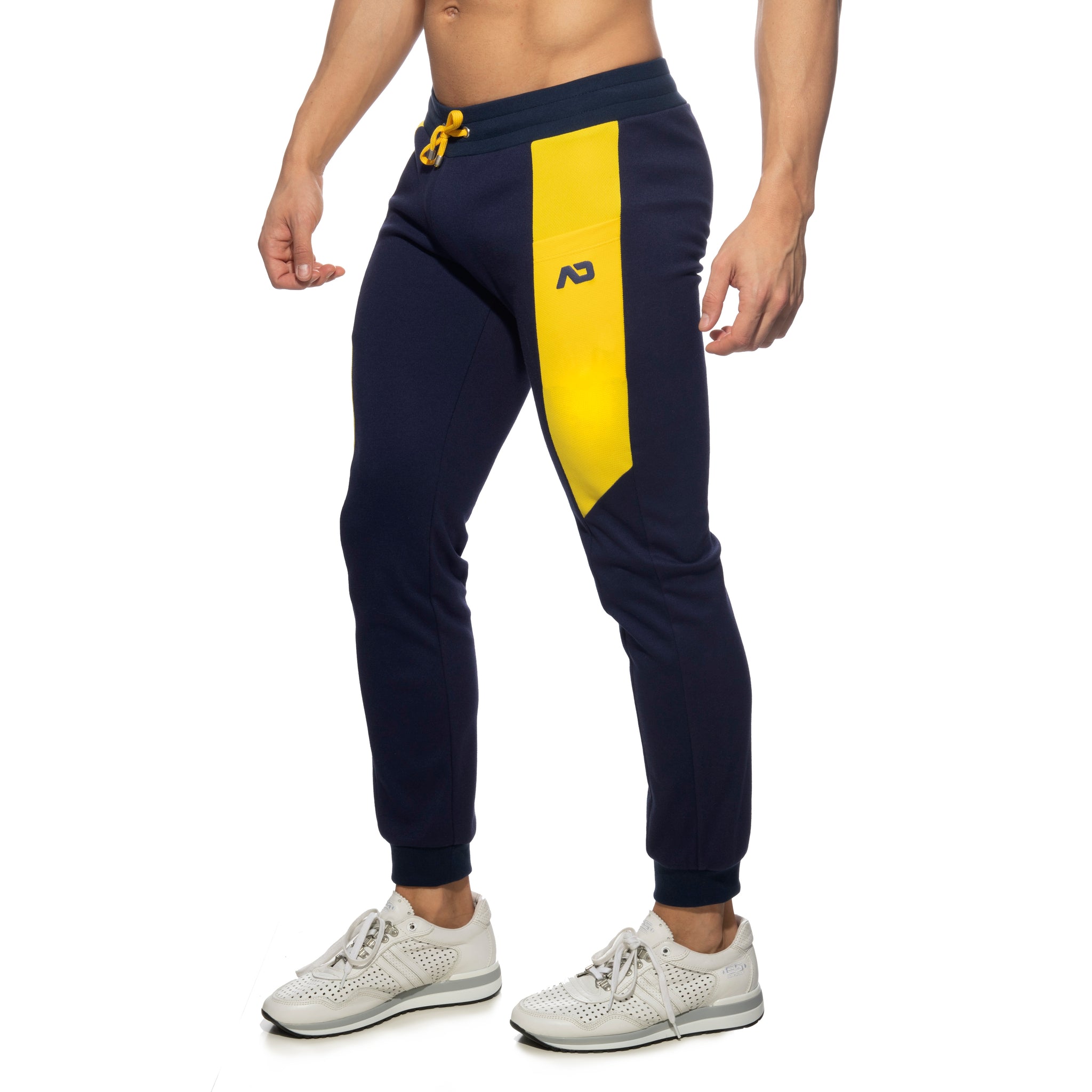 Addicted AD Cotton Sports Long Pants Navy AD1066