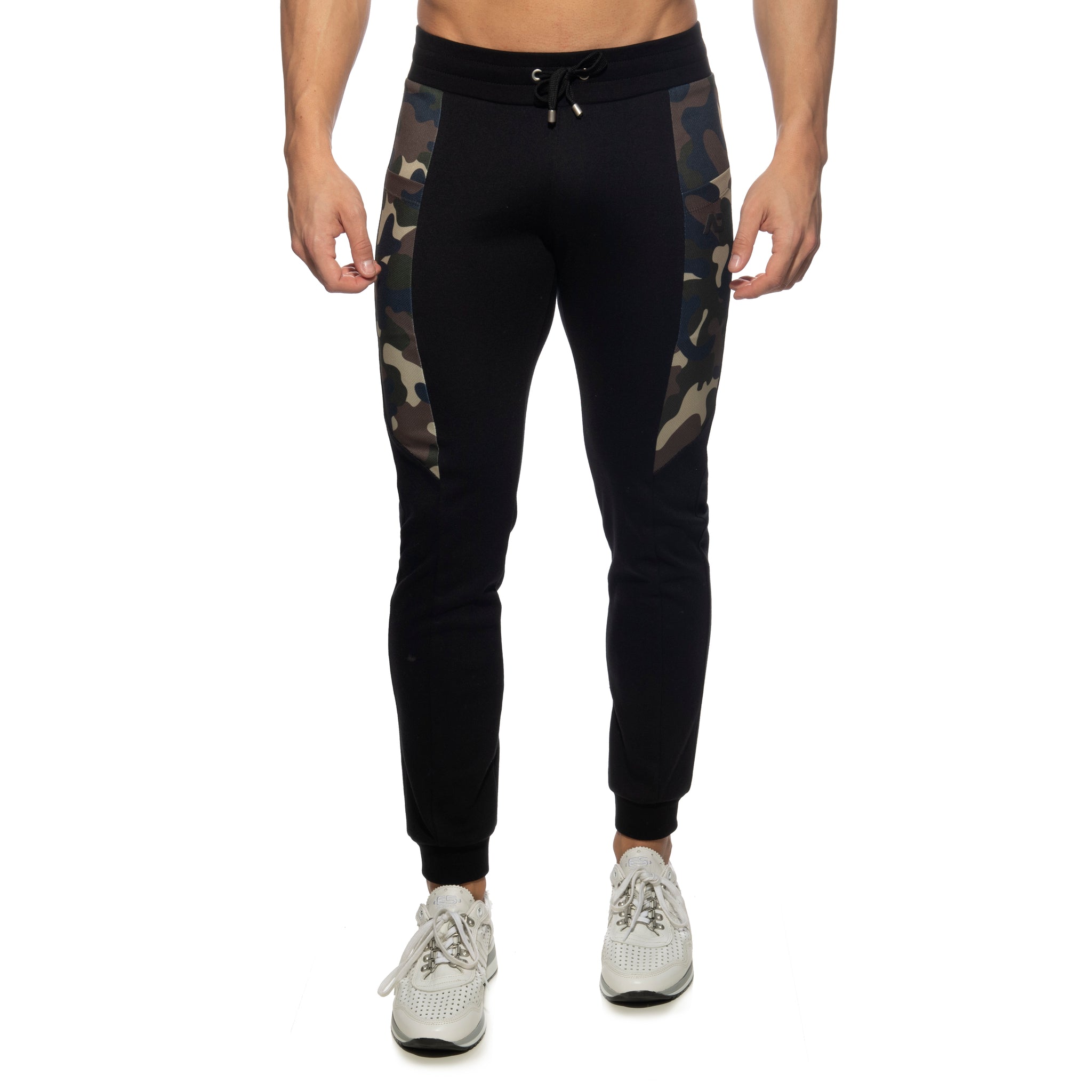 Addicted AD Cotton Sports Long Pants Black AD1066