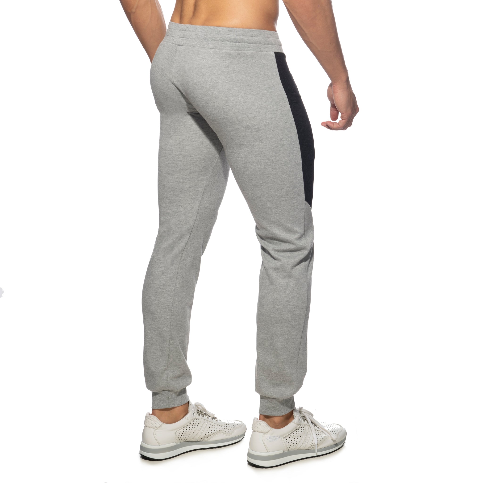 Addicted AD Cotton Sports Long Pants Heather Grey AD1066