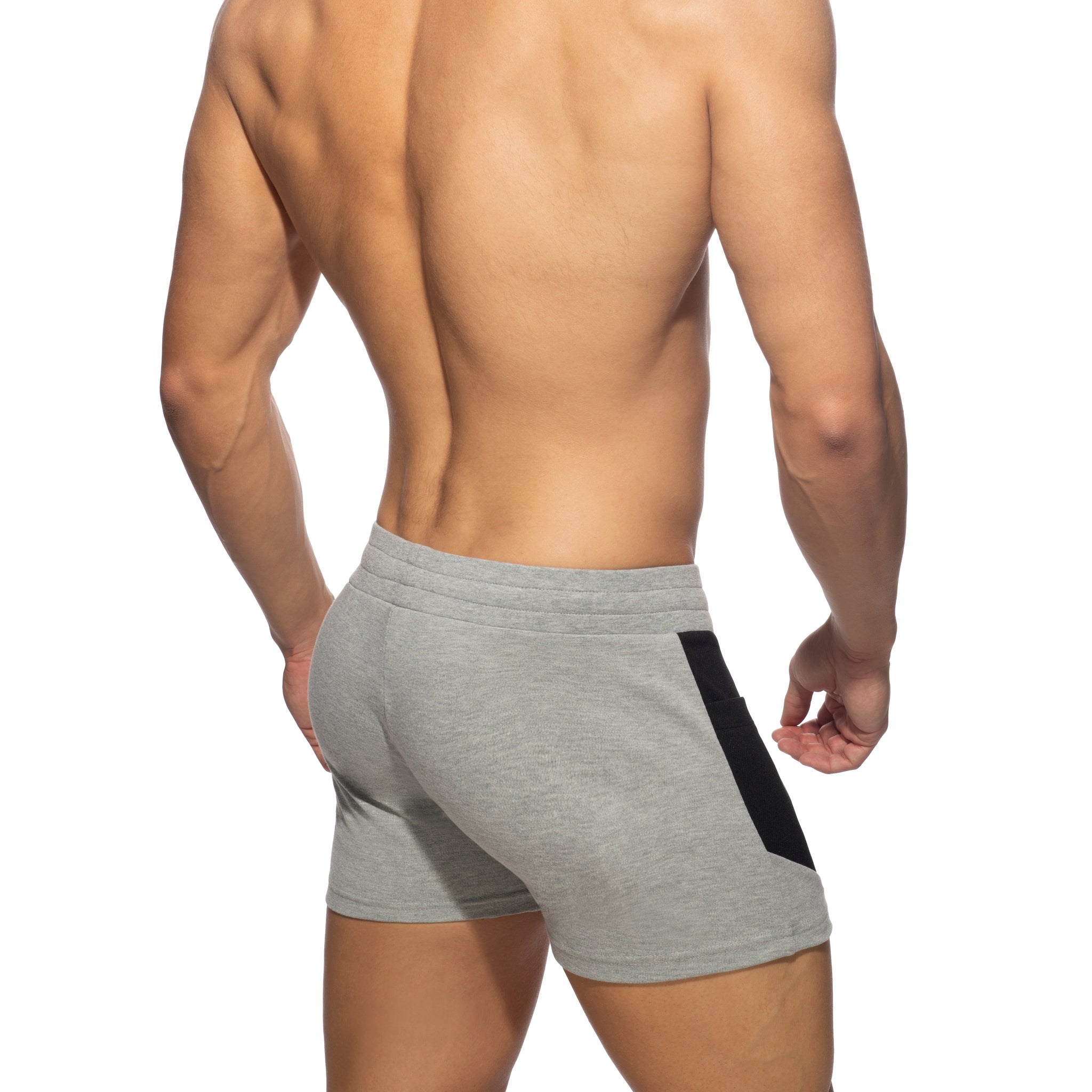 Addicted AD Cotton Sports Shorts Heather Grey AD1068