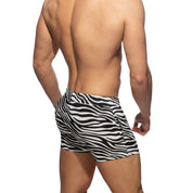 Addicted Zebra Sports Shorts Black AD1100