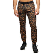Addicted Leopard Long Athletic Pants Brown AD1130