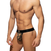 Addicted Leopard Fresh Thong Brown AD1136