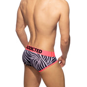 Addicted Waves Swimderwear Brief Neon Pink AD1149