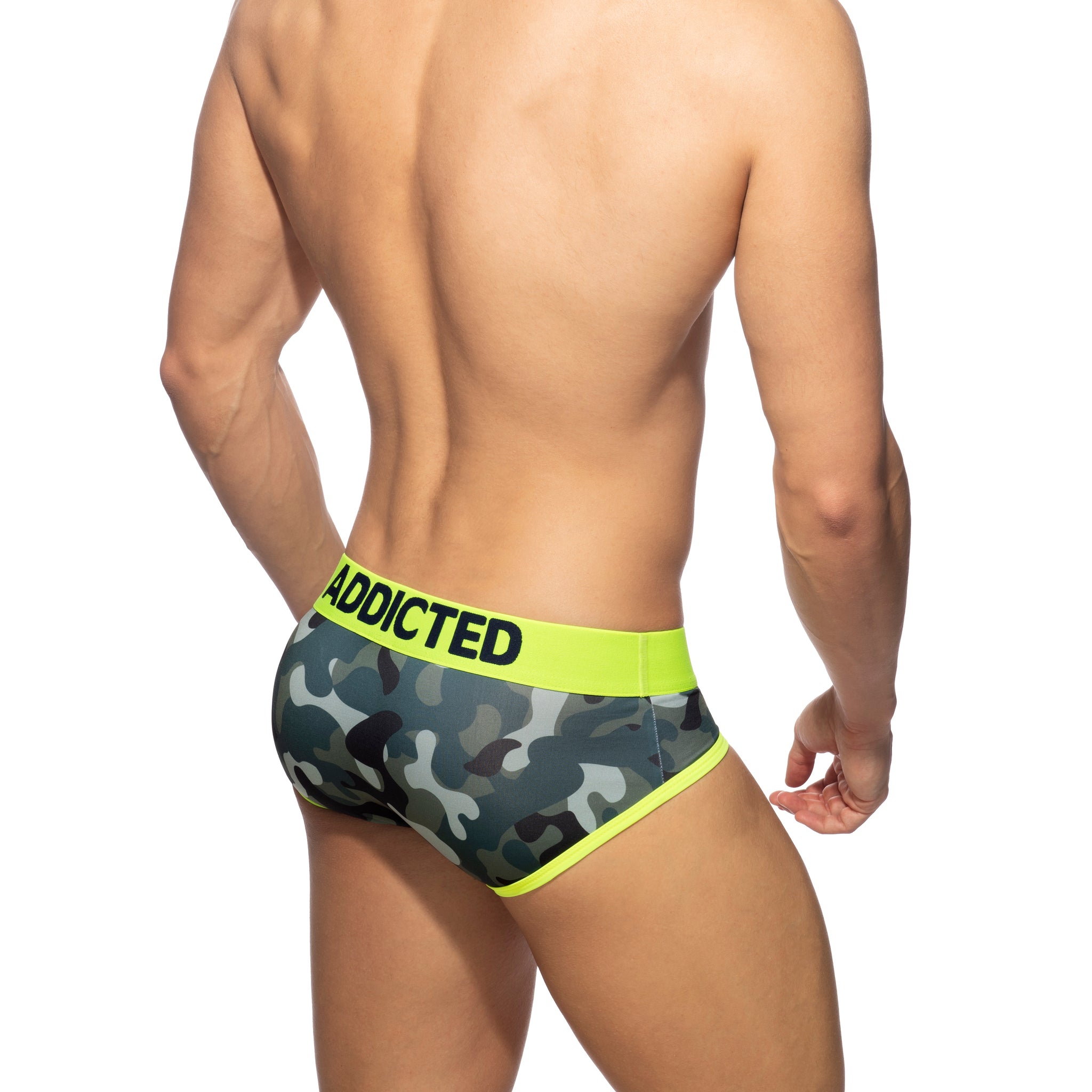 Addicted Army Swimderwear Brief Camouflage AD1150