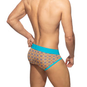 Addicted Damasco Swimderwear Brief Turquoise AD1154