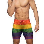 Addicted Mesh Rainbow Bermuda Multi AD1168