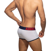 Addicted Open Fly Cotton Trunk Navy AD1203