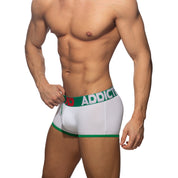 Addicted Open Fly Cotton Trunk Green AD1203