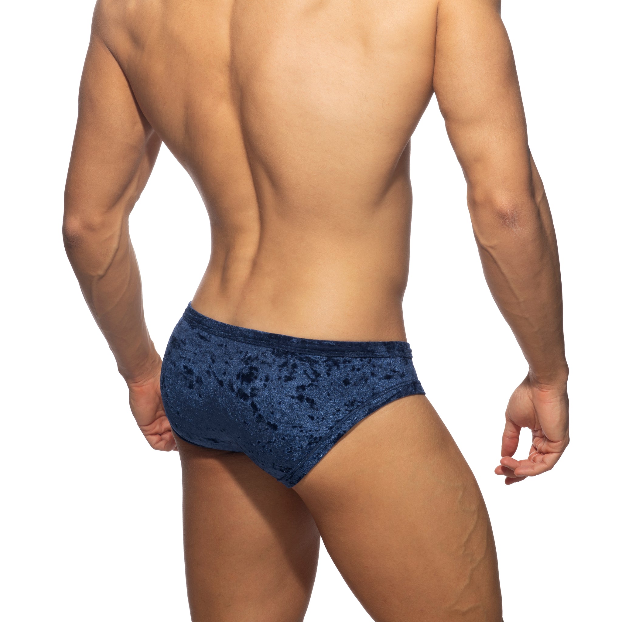 Addicted Velvet Shady Bikini Brief Navy AD1208