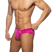 Addicted Velvet Shady Bikini Brief Fuchsia AD1208