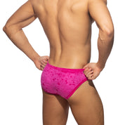 Addicted Velvet Shady Bikini Brief Fuchsia AD1208