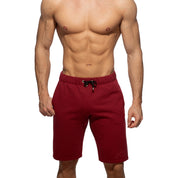 Addicted Recycled Cotton Bermudas Garnet AD1230