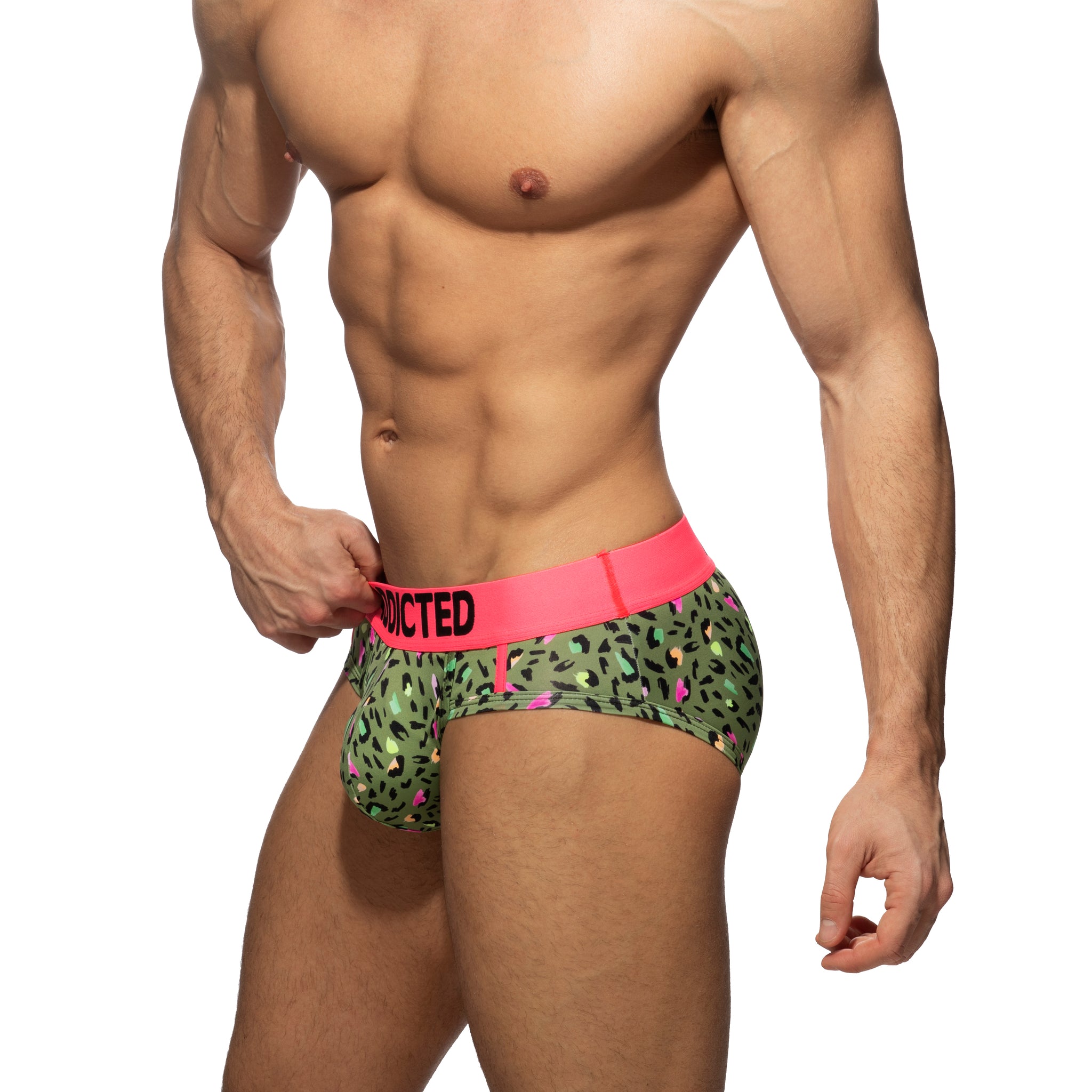 Addicted Tiger Swimderwear Khaki AD1232