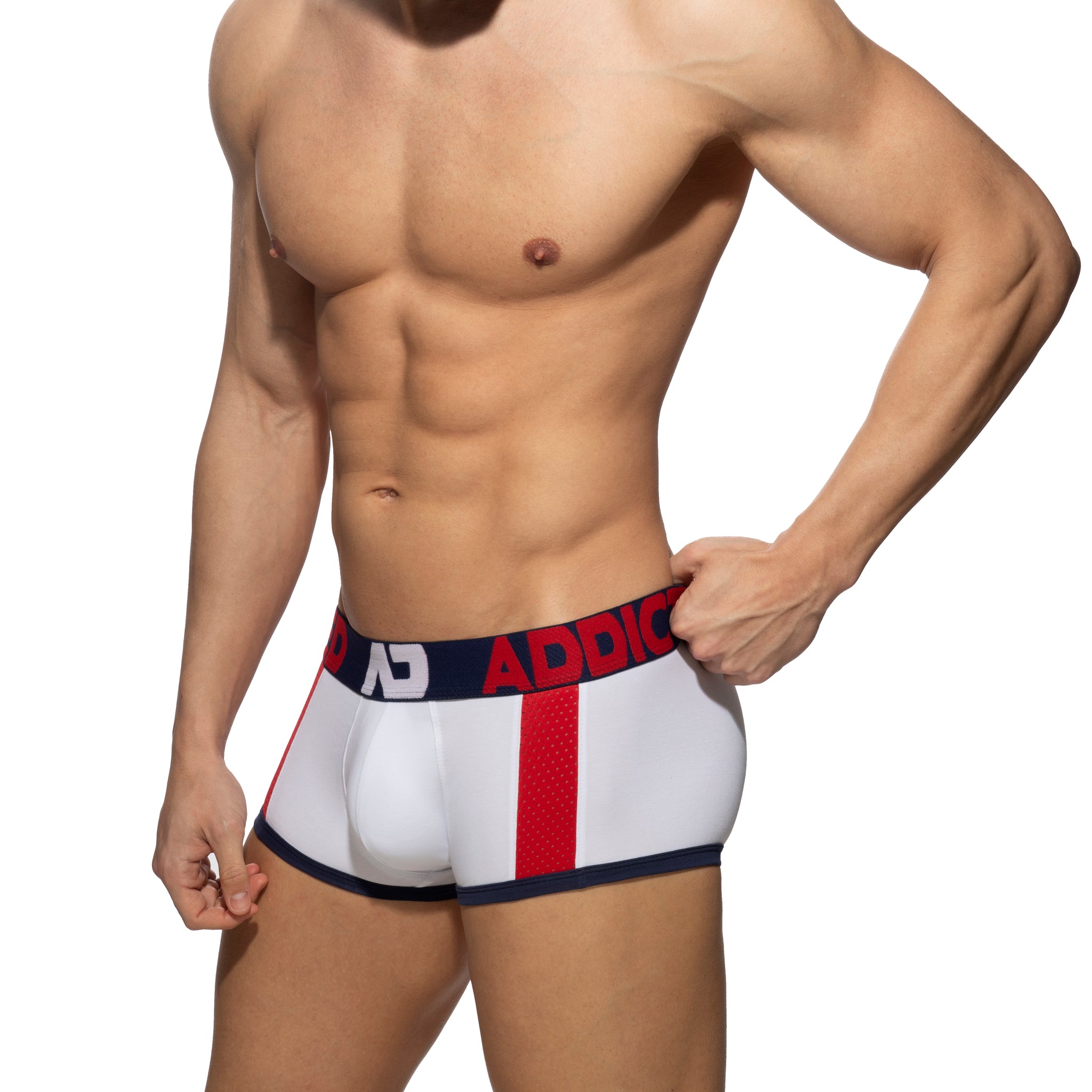 Addicted Sports Padded Trunk White AD1245