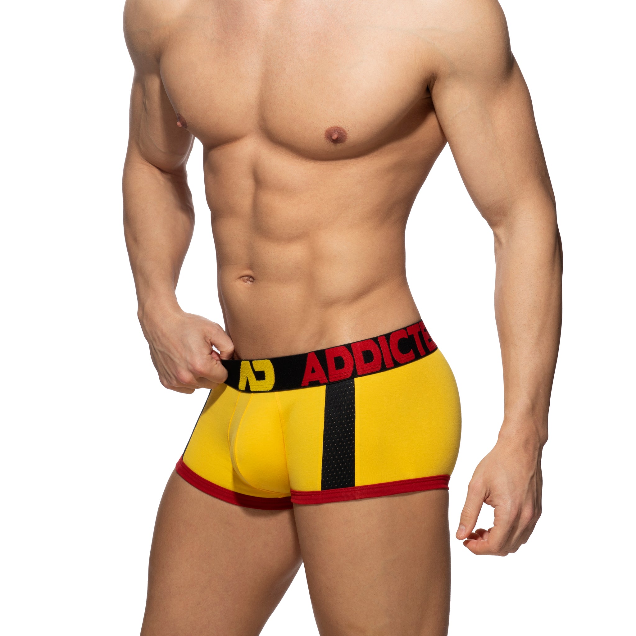 Addicted Sports Padded Trunk Yellow AD1245