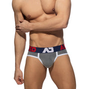 Addicted AD Pique Brief Charcoal AD1247